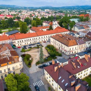 2018-05-27 3 maja aerofotografia europa getto lotnicze malopolska malopolskie miasto nowosadeckie nowy plac poland sacz stare woj. malopolskie wojciech wojcik www.fotowojcik.pl z lotu ptaka  2018052743